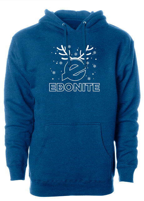 Ebonite White Christmas Bowling Hoodie