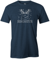 Ebonite White Antler Holiday T-shirt
