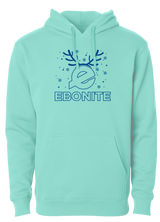 Ebonite Blue Christmas Bowling Hoodie