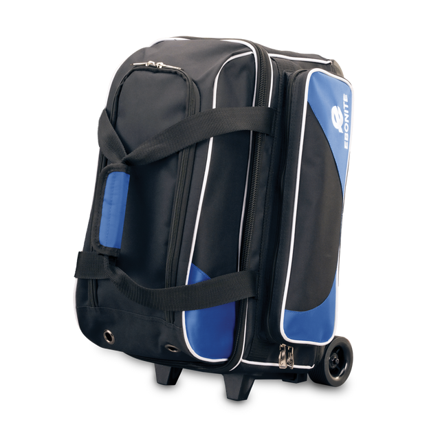 ebonite blue transport roller bowling bag