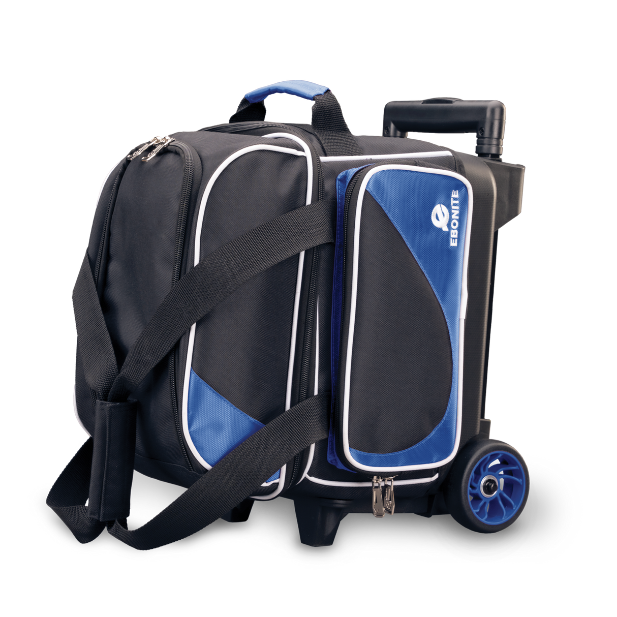 ebonite single ball roller blue bowling bag special tournament