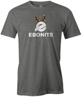 Ebonite Bowling White Logo Holiday T-shirt