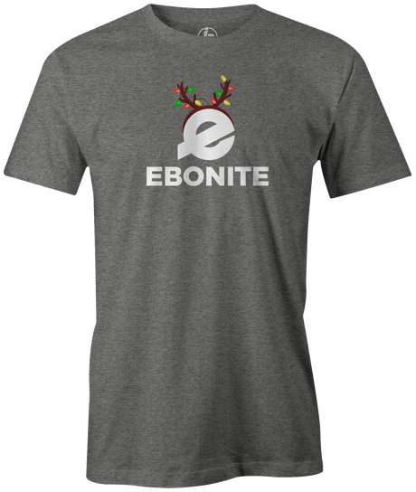 Ebonite Bowling White Logo Holiday T-shirt