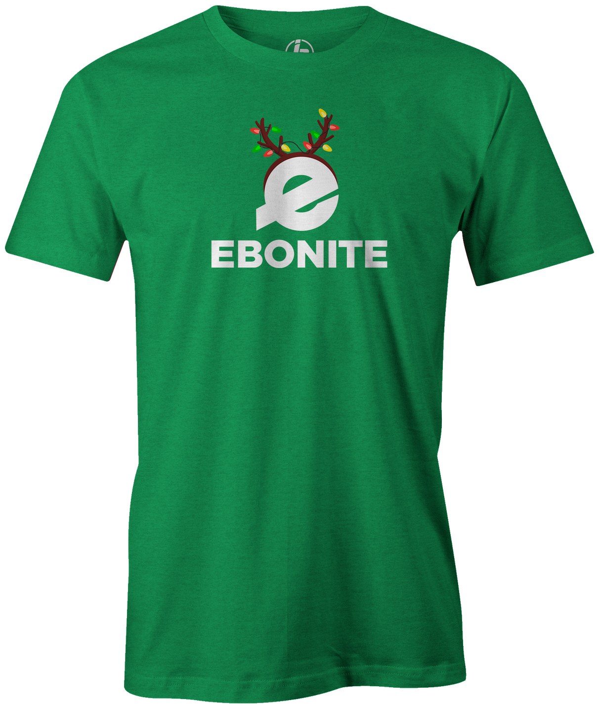 Ebonite Bowling White Logo Holiday T-shirt