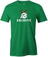 Ebonite Bowling White Logo Holiday T-shirt