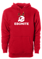 Ebonite Bowling Christmas Hoodie. Tis' the season for Christmas bowling tee shirts. Show your Merriness on and off the lanes with the ebonite bowling Holiday T-shirt!  ugly t-shirt comes in red and black colors. Show your holiday spirit with this shirt that helps you hook the ball at your office party or night out with your friends!  Bowling gift holiday gift guide. Tee-shirt gift. Christmas Tree