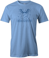 Ebonite Blue Antler Holiday T-shirt