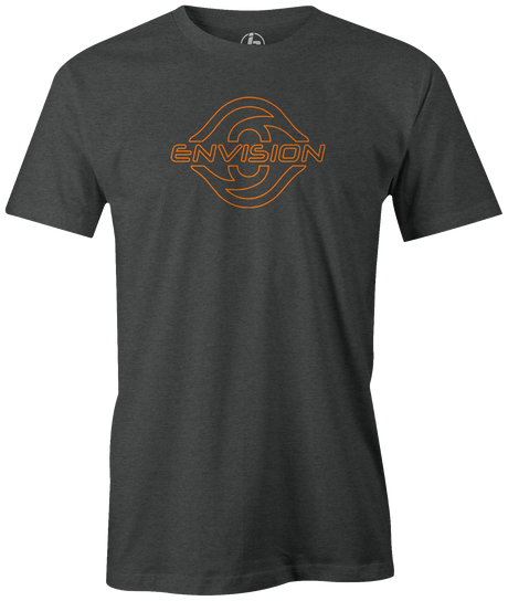 You won’t just have to envision throwing a lot of strikes and beating everyone because Ebonite is making it a reality with the Ebonite Envision. Tommy Jones, AJ Chapman. This is the perfect gift for any Ebonite fan or bowler. Tshirt, tee, tee-shirt, tee shirt, Pro shop. League bowling team shirt. PBA. PWBA. USBC. Junior Gold. Youth bowling. Tournament t-shirt. Men's. 