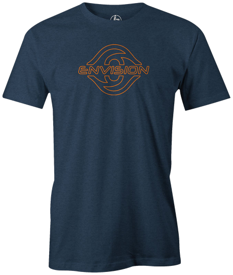 You won’t just have to envision throwing a lot of strikes and beating everyone because Ebonite is making it a reality with the Ebonite Envision. Tommy Jones, AJ Chapman. This is the perfect gift for any Ebonite fan or bowler. Tshirt, tee, tee-shirt, tee shirt, Pro shop. League bowling team shirt. PBA. PWBA. USBC. Junior Gold. Youth bowling. Tournament t-shirt. Men's. 