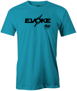 motiv-evoke-bowling ball logo tee shirt bowler tshirt 