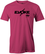 motiv-evoke-bowling ball logo tee shirt bowler tshirt 