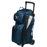 KR Strikeforce Drive Triple Roller Navy 3 Bowling Ball Roller Bag