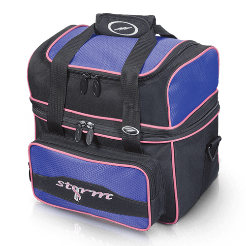 STORM ボウリングバッグ パープル Storm 1 Ball Flip Tote Black/Purple Bowling Bag – Inside Bowling