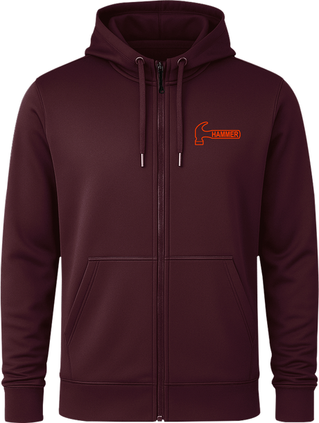 Hammer Orange Full Zip Hoodie