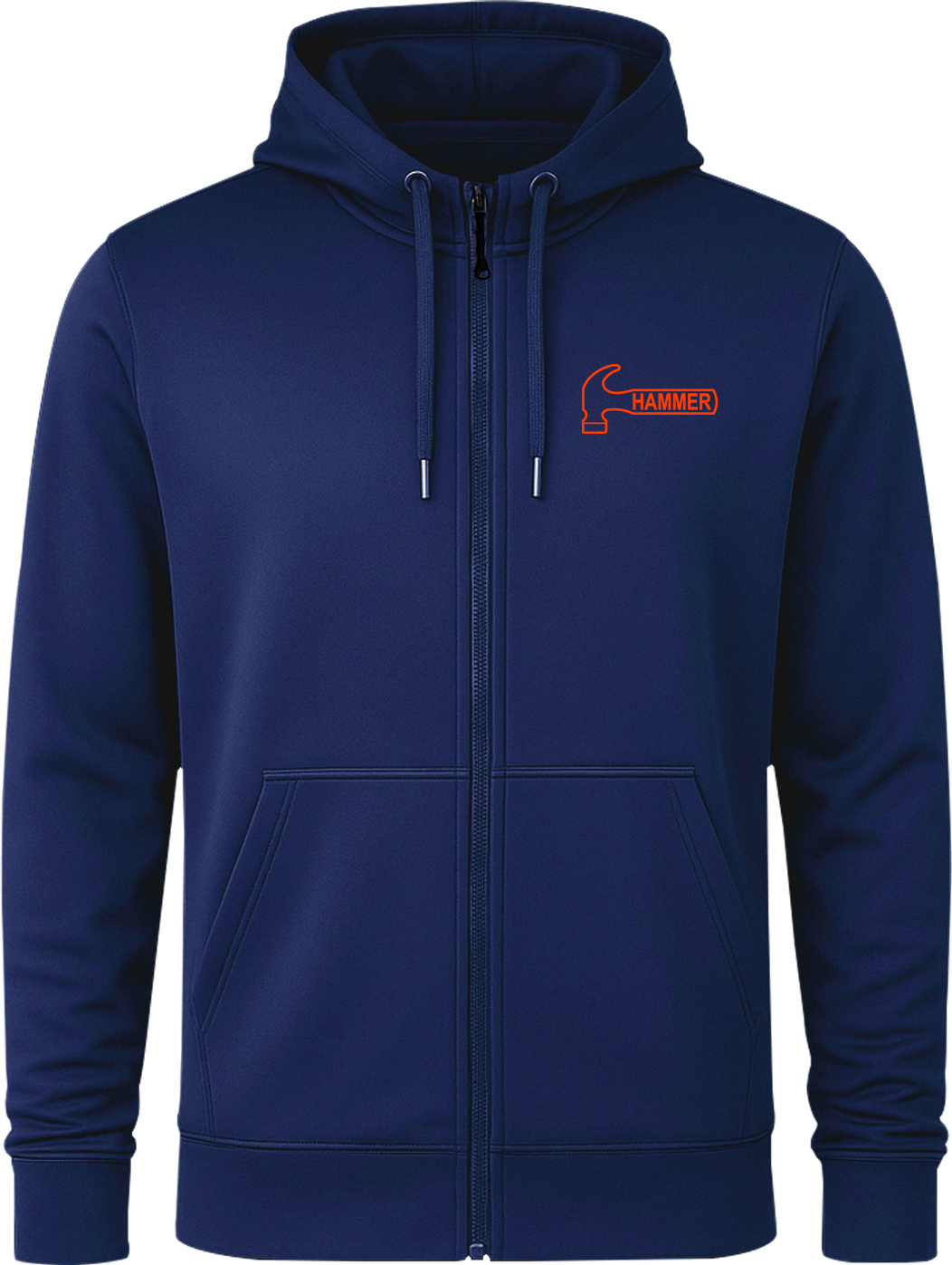 Hammer Orange Full Zip Hoodie