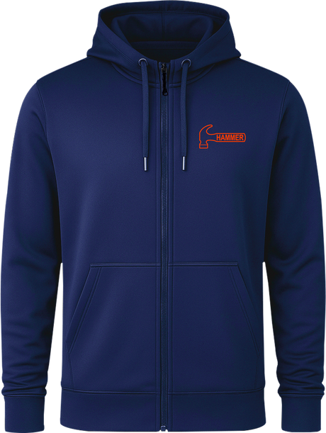 Hammer Orange Full Zip Hoodie