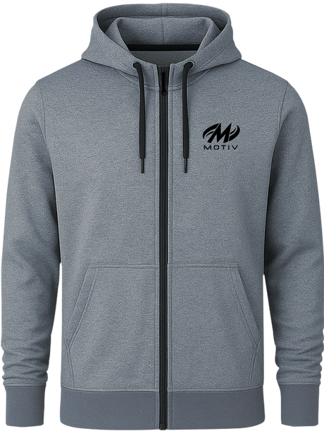 Motiv Black Full Zip Hoodie