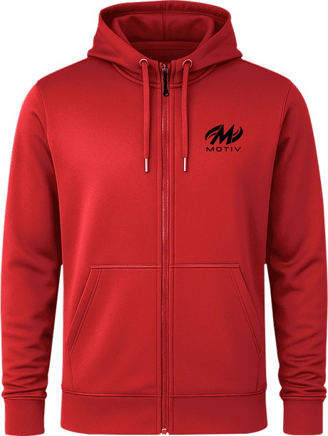 Motiv Black Full Zip Hoodie