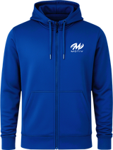 Motiv White Full Zip Hoodie