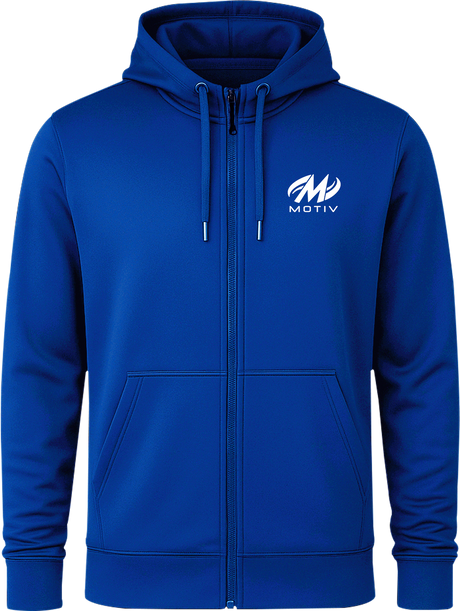 Motiv White Full Zip Hoodie