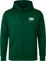 Motiv White Full Zip Hoodie
