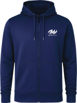 Motiv White Full Zip Hoodie