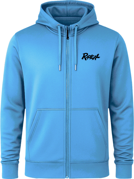Radical Black Full Zip Hoodie