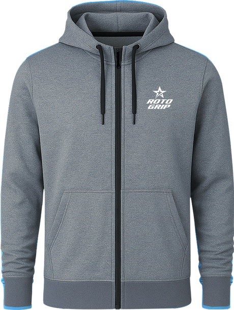 Roto Grip White Full Zip Hoodie