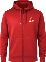 Roto Grip White Full Zip Hoodie