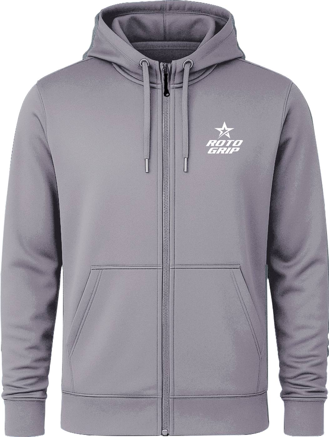 Roto Grip White Full Zip Hoodie