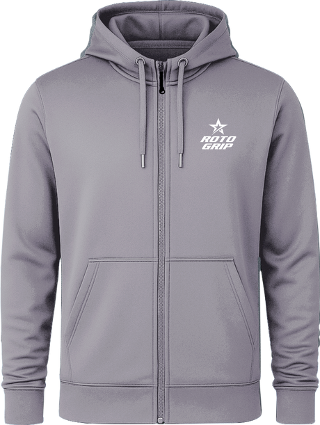 Roto Grip White Full Zip Hoodie