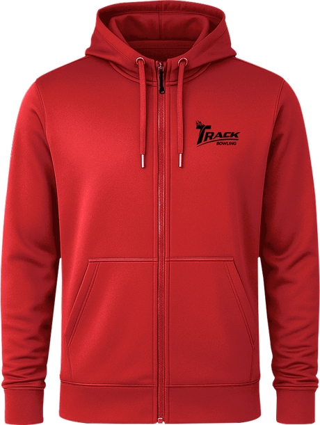 Track Black Full Zip Hoodie