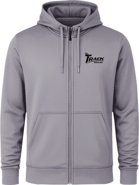 Track Black Full Zip Hoodie