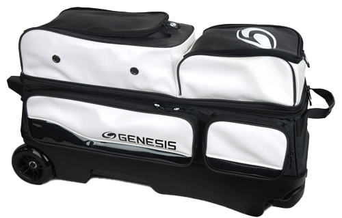 Genesis Carbon Triple Roller White/Black