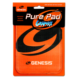 Pure Pad Grafix Buffalo Leather Ball Wipe Orange G Logo Made of durable all natural genuine Buffalo Leather, the heavy nap of the Pure Pad™ will effortlessly absorb dirt and oil better than any micro fiber towel or shammy ever could. It’s been specifically sized to fit in the palm of your hand, so right away you’ll notice the texture and feel the difference in weight. Every time you use it, you’ll be reminded that this isn’t just another ordinary bowling towel.