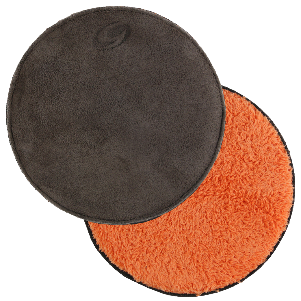 Genesis Pure N Clean Orange/Gray Bowling ball shammy wipe cleaner