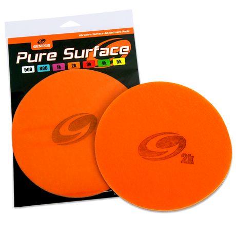 Genesis Pure Surface 2000 Grit Orange bowling ball surface adjustment