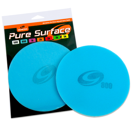 Genesis Pure Surface 800 Grit Blue bowling ball surface adjustment