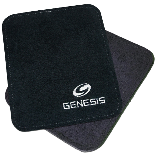 Genesis Pure Pad Buffalo Leather Bowling Ball Wipe Black Shammy