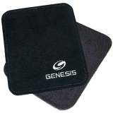 Genesis Pure Pad Buffalo Leather Bowling Ball Wipe Black Shammy