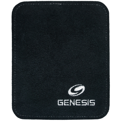 Genesis Pure Pad Buffalo Leather Bowling Ball Wipe Black Shammy