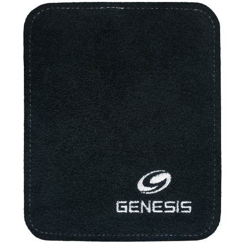 Genesis Pure Pad Buffalo Leather Bowling Ball Wipe Black Shammy