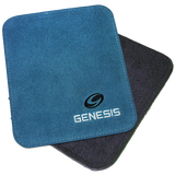 Genesis Pure Pad Buffalo Leather Bowling Ball Wipe Blue Shammy