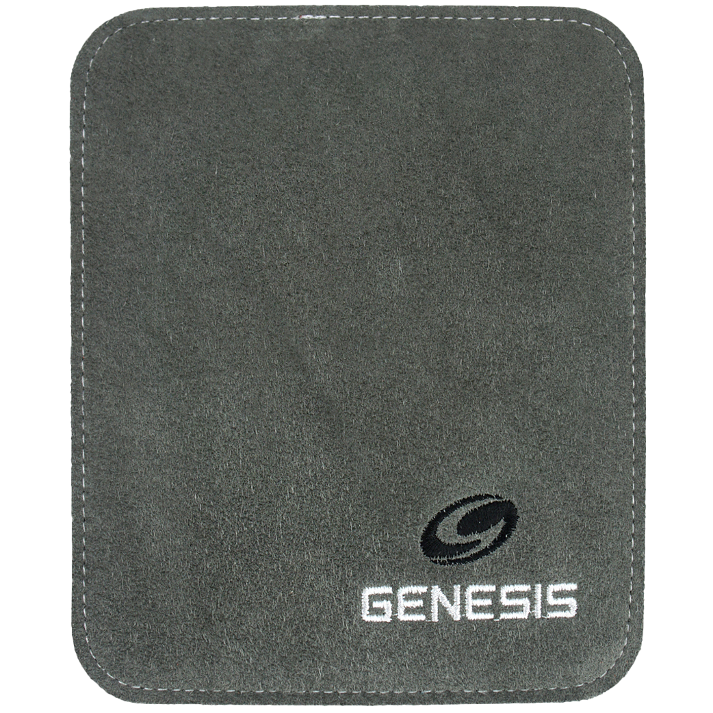 Genesis Pure Pad Buffalo Leather Bowling Ball Wipe Grey Shammy