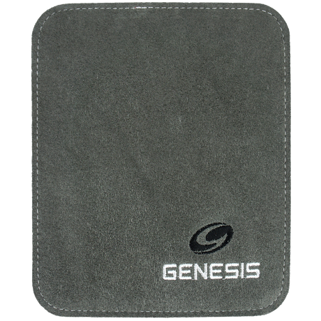 Genesis Pure Pad Buffalo Leather Bowling Ball Wipe Grey Shammy