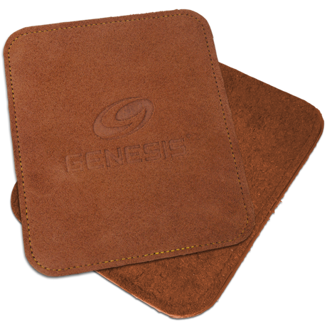 The Genesis Pure Pad™ HD is an all natural genuine buffalo leather ball wipe that is 50% thicker than our standard Pure Pads™. This heavy duty pad will barely break a sweat where others just push the oil around and make you think your ball is clean.