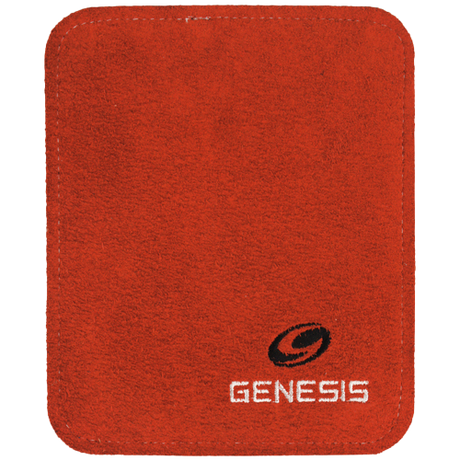 Genesis Pure Pad Buffalo Leather Bowling Ball Wipe Orange