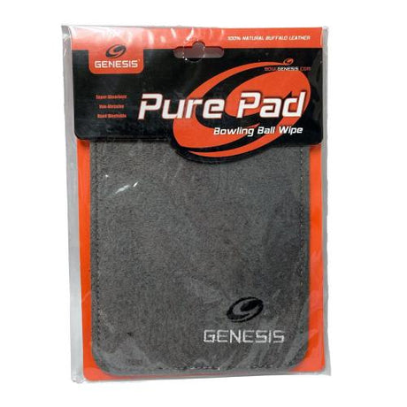 Genesis Pure Pad Buffalo Leather Bowling Ball Wipe Grey