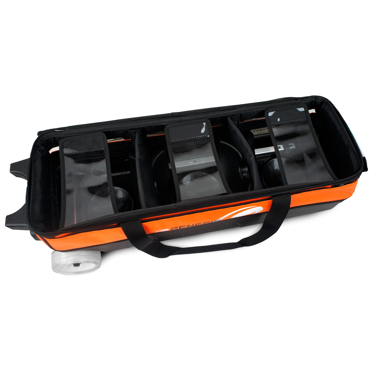 Genesis Sport 3 Ball Modular Roller Bag Orange