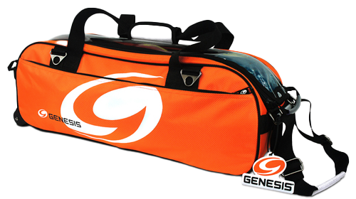 Genesis Sport Triple Roller Tote Orange